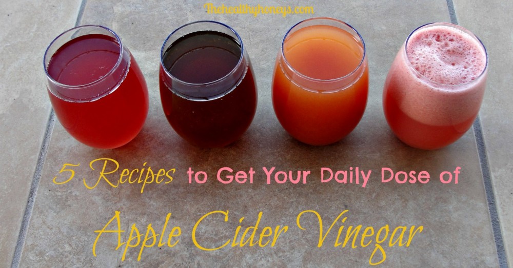 recipes for taking apple cider vinegar