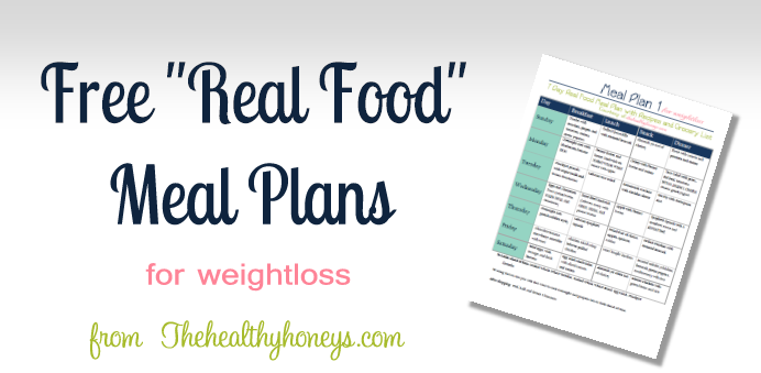 real food meal plan