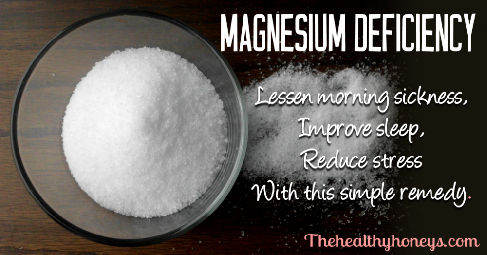 Magnesium deficiency