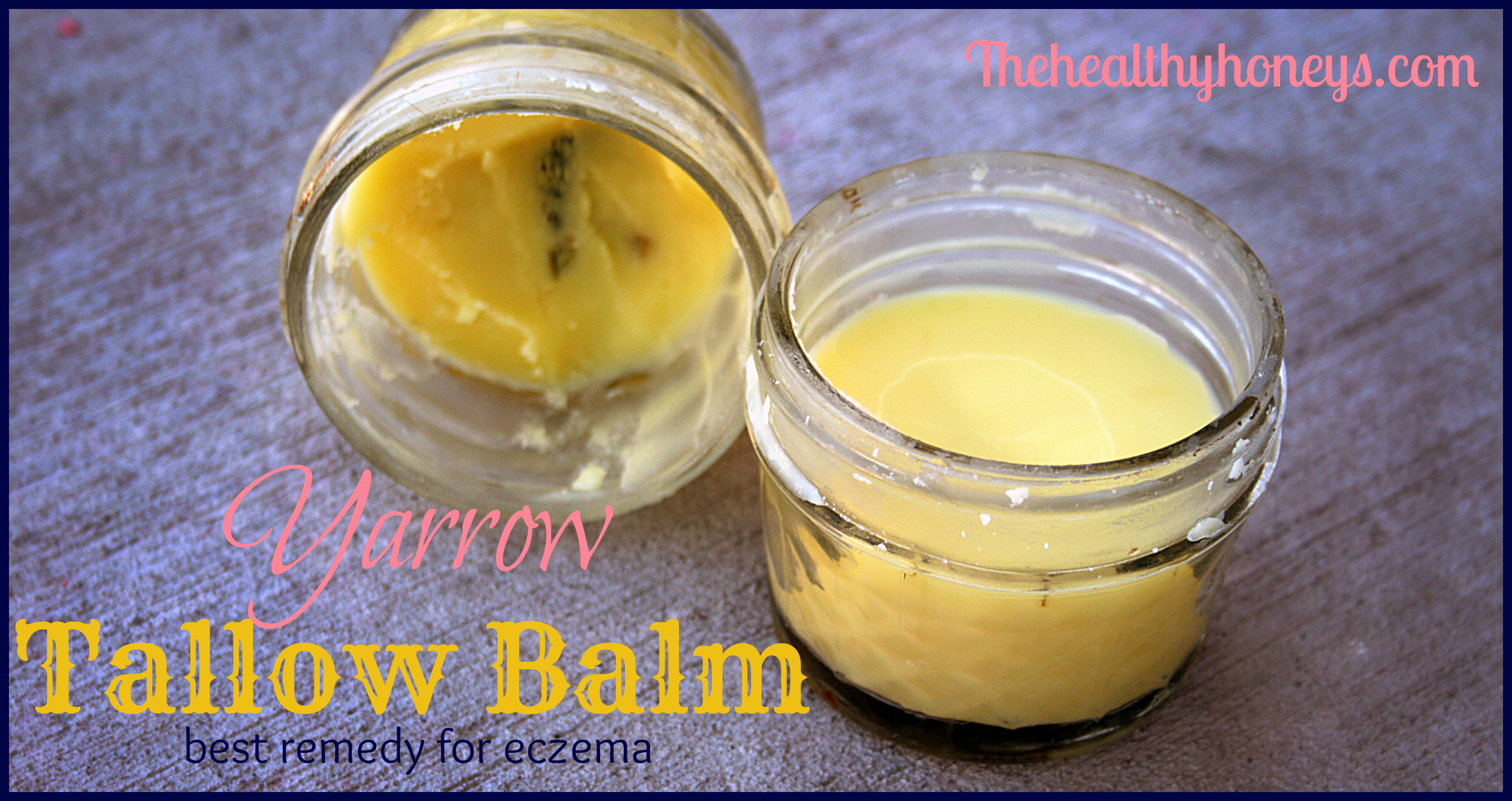Yarrow Tallow Balm – Eczema Remedy