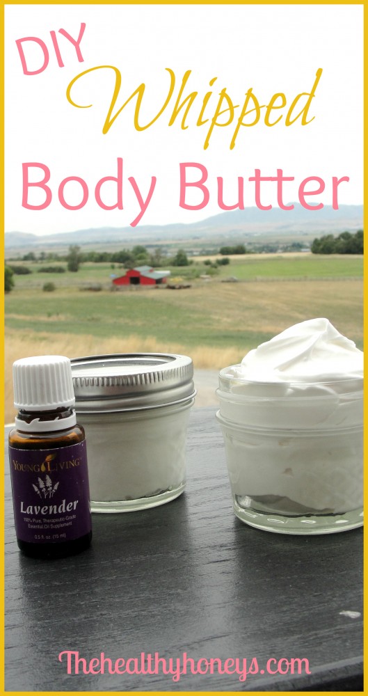 DIy whipped body butter