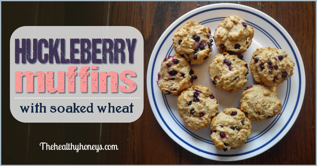 Soaked Huckleberry Muffins