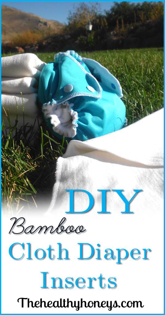 DIY Bamboo Cloth Diaper Inserts The Healthy Honey's