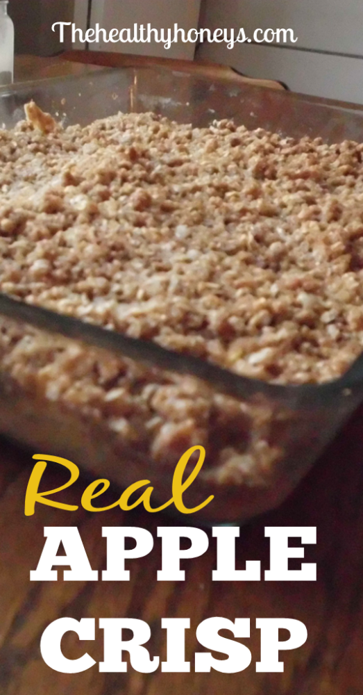 Real Food Apple Crisp