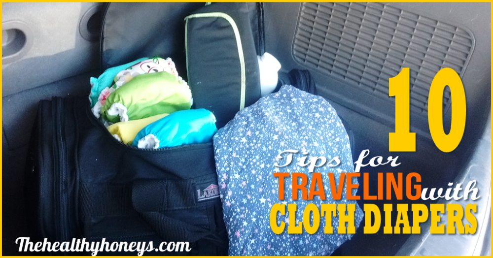 Traveling with cloth diapers