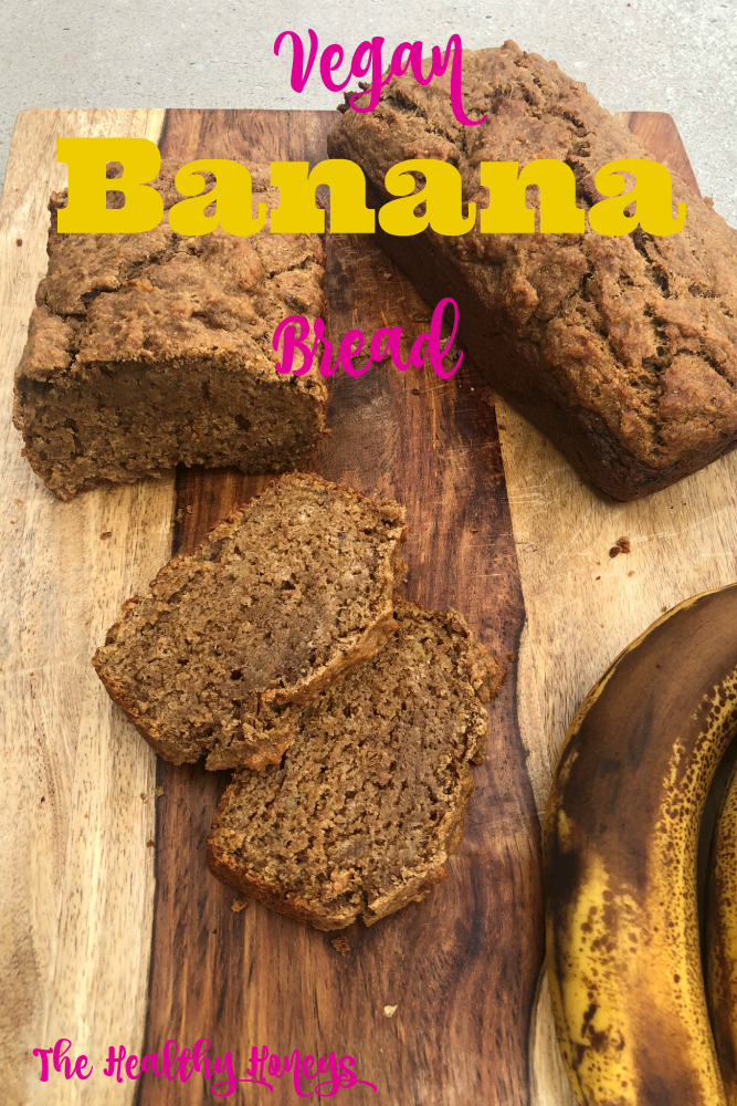 healthy vegan banana bread