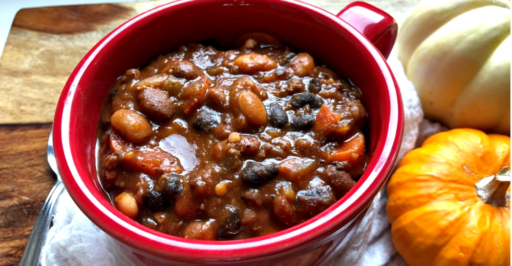 healthy pumpkin chili