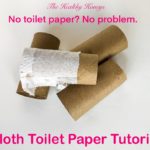 Cloth Toilet Paper Tutorial