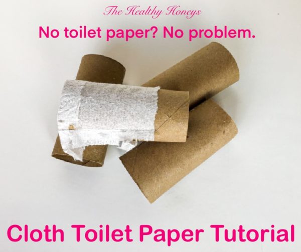 Cloth Toilet Paper Tutorial The Healthy Honey's