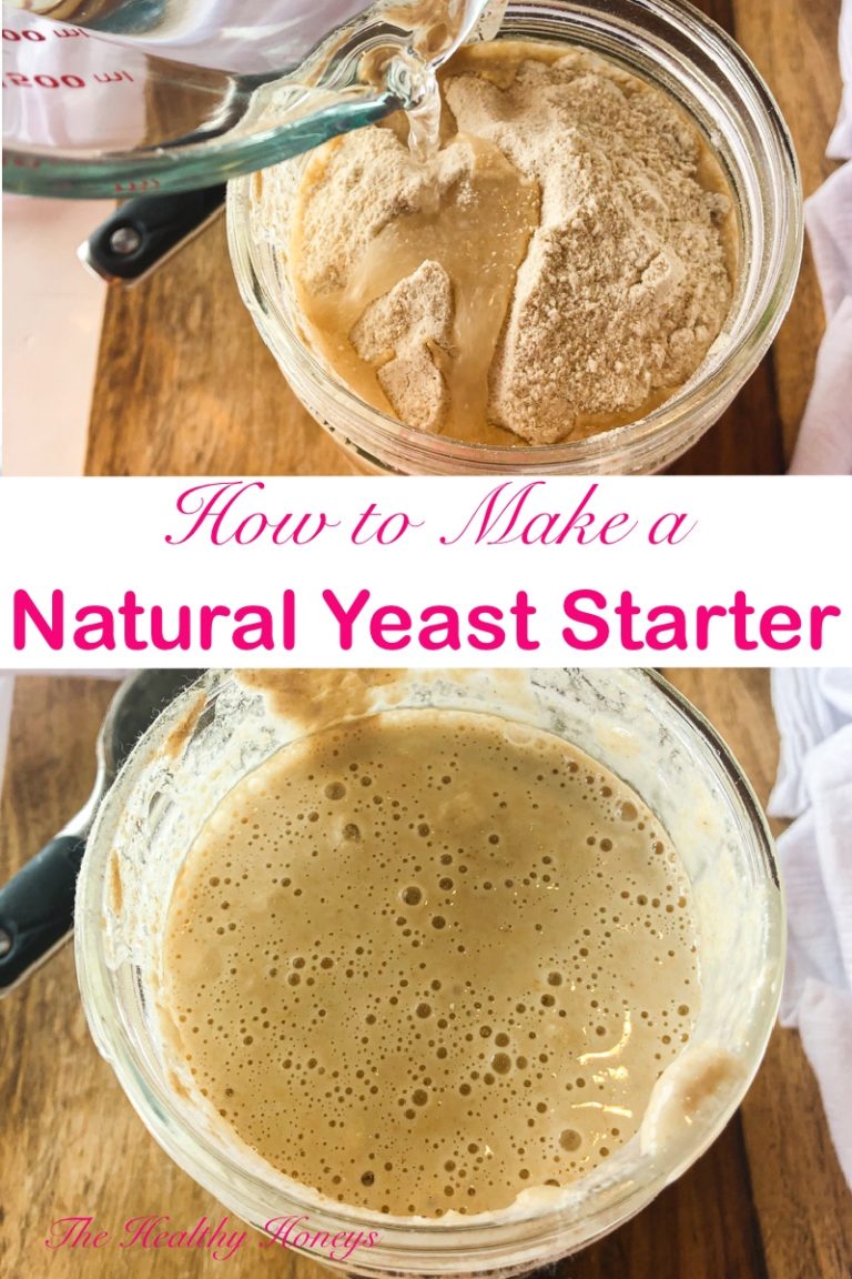 How to make a natural yeast starter