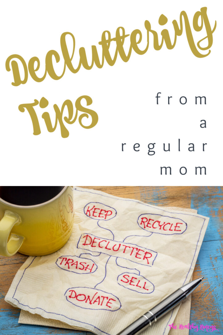 organized decluttering efforts